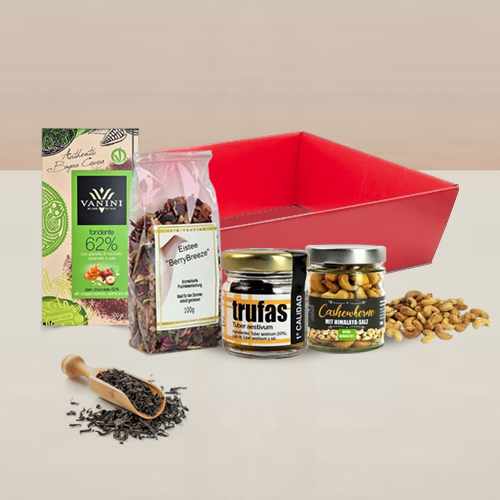 Luxury Tea N Chocolate Basket