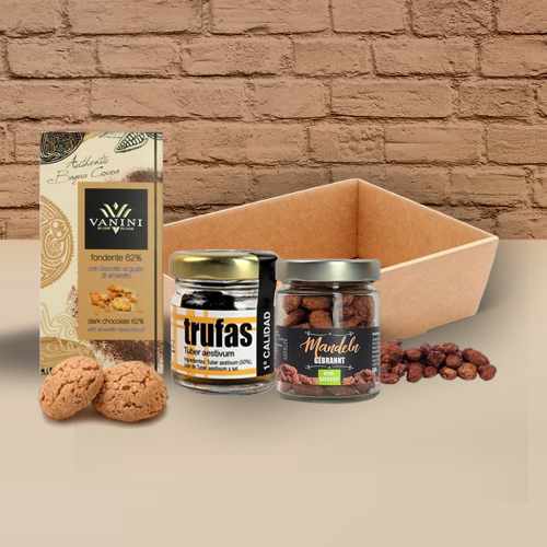Chocolate N Nut Delight Basket