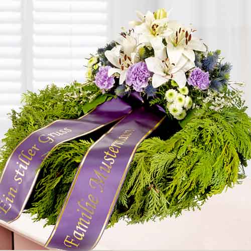 Elegant Sympathy Wreath