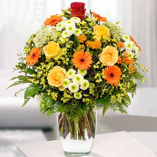 Yellow And Orange Flower